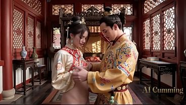 Chinese Emperor fucks his new concubine (AI generated)