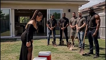HOUSEWIFE HARDCORE GANGBANG BUKKAKE TRIPLE PENETRATION (AI generated)