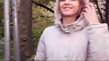 POV Public Extreme: Teen Fucked In Abandoned Place (Got Caught!)